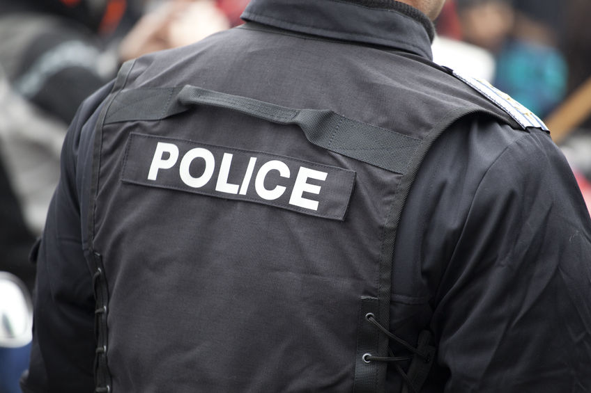 can you film the police