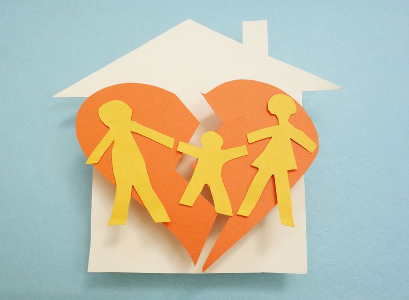 divorce abandonment home