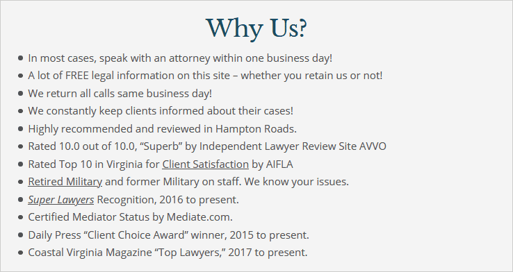 Why Choose Holcomb Law, P.C.