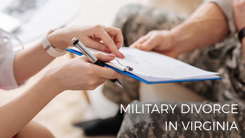 Filing for Divorce While in Military in Virginia