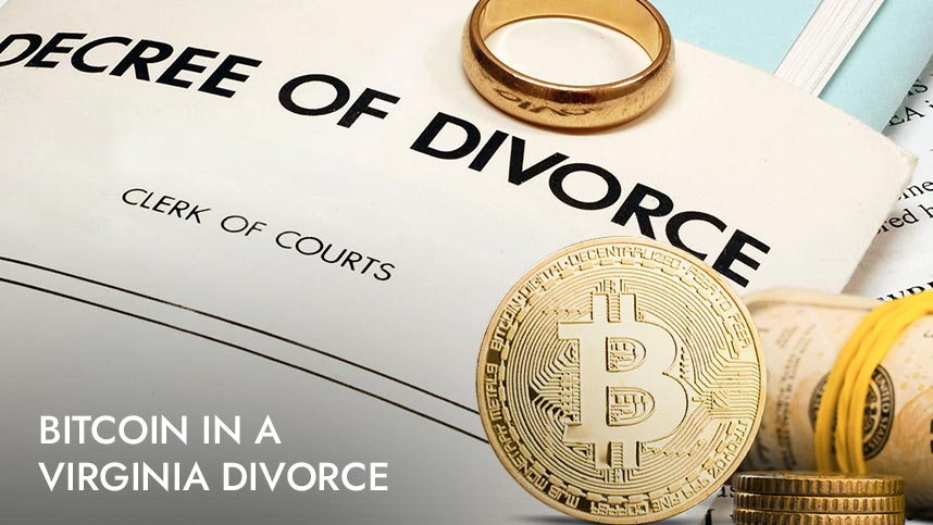 Bitcoin in a Virginia Divorce